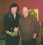 Fan with Elvis of Boston Fan with Elvis of Boston