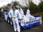 BLUE CHRISTMAS FLOAT