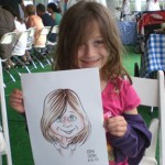 Little Girl Caricature