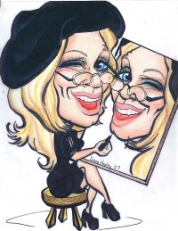 Cartoon Portraits by Blondie