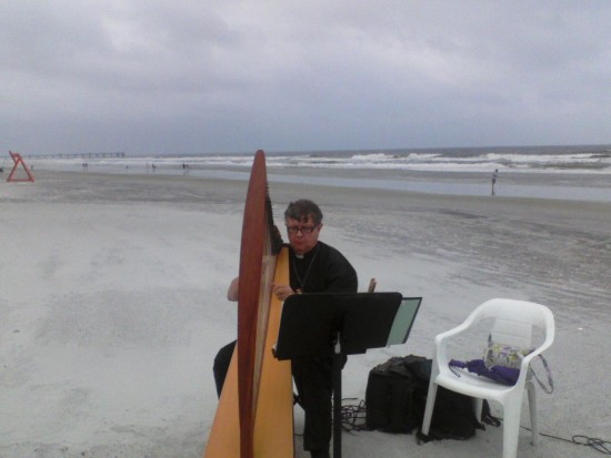 "Noreaster" Beach Wedding, Jacksonville Beach