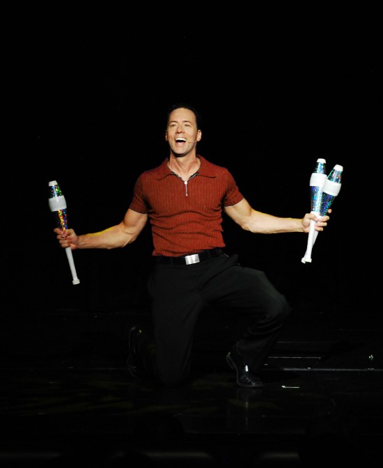 Live onstage