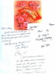 Thank you Letters !