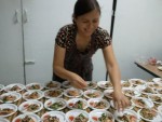 Plating appetizers