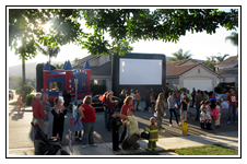 Northwest Indiana Movie Screen Rentals