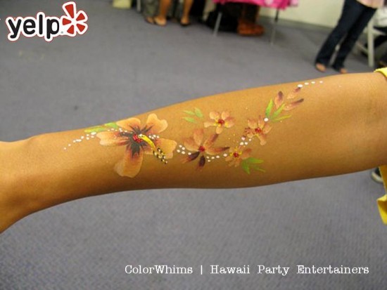 Face Painting and Body Art in Hawaii