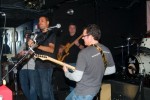 Rockin out on stage Rockin out on stage