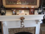 fireplace setting fireplace setting