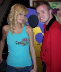 Curtis Lovell with Paris Hilton