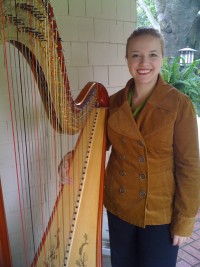 Daria Cortese, harpist