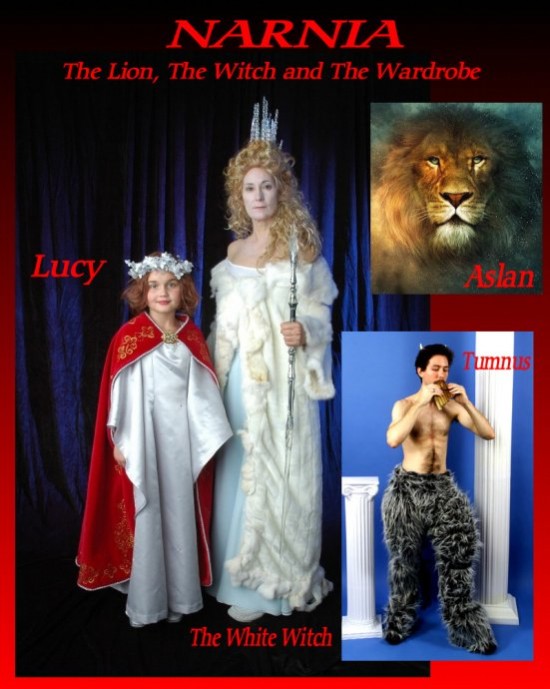 Lucy, The White Witch &amp; others of Narnia - poster by Vagabond Troupe