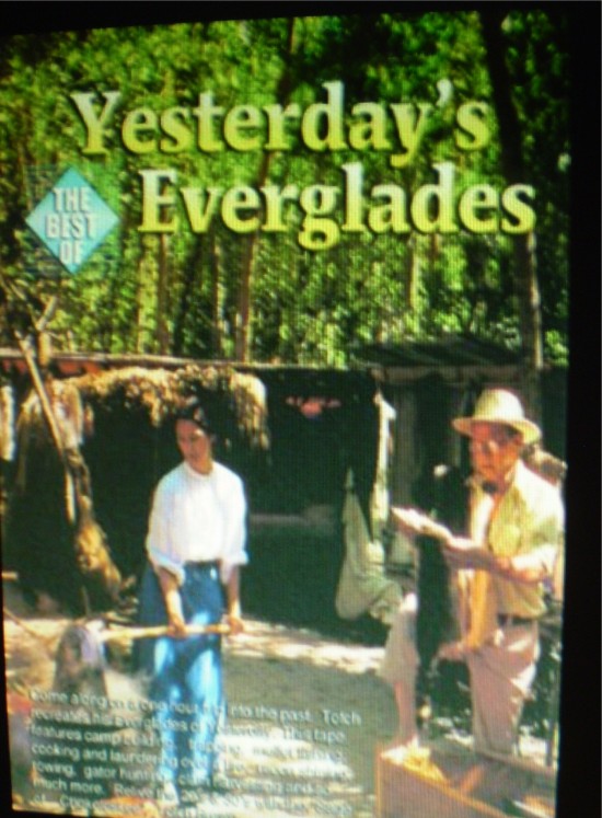 Ms Deborah, with Totch Brown, in Yesterday's Everglades (poster)