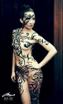 Tribal body painting