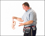 Chicken handler