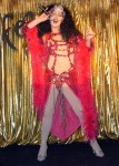 Devon Cass as Cher 70's Mackie outfit