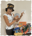 Didi White Shirt Black Dots & hat Didi White Shirt Black Dots & hat