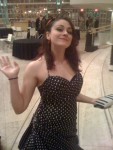 Lizz ready to perform at Gala