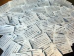 Karaoke Slips