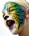 Blue Cat Roars by Doodle Art Studio Blue Cat Roars by Doodle Art Studio