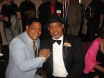 with former WBA Heavyweigh Champion Ken Norton