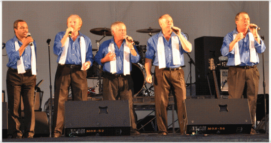 East Coast Acappella On Stage