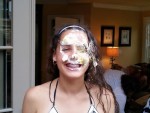 Birthday Girl Smashed with Cake Birthday Girl Smashed with Cake