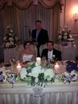 Dan in Back of Bride & Groom Dan in Back of Bride & Groom