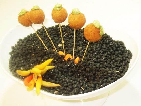 Sweet Potato Lollipops