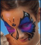 Butterfly Airbrush Face Painting