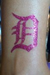 Glitter Tattoo "D" Glitter Tattoo "D"