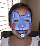 Fun Face Paint Blue Bunny
