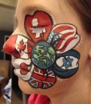 country flag flower