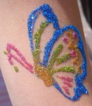 butterfly glitter