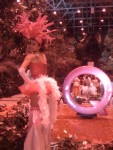 Stilts-  Showgirl  Pink and White