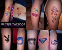 Glitter Wonderland Temporary Glitter Tattoos