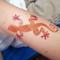 GlitterWorks~Glitter and Mica temp tattoos - Temporary Tattoo Artist in Stockton, California