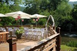 Outdoor Wedding Deck