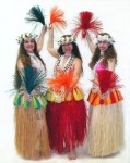 Polynesian Dancers - Tahitian Grass Skirt