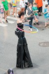 Stilt walker