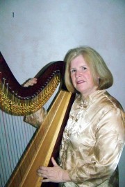 Harpist Roxanne Urfer