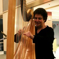 Harpist / Myra Kovary - Cajun Band in Cortland, New York