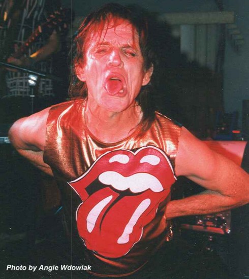 Doing the Mick - tongue