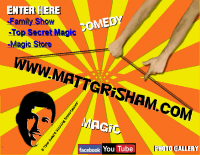 Illusionist Matt Grisham