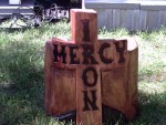 Mic stand made by a friend & fan