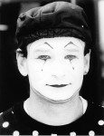 Mime Face Photo