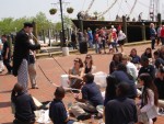 Miming at the Maritime Festival in Annapolis
