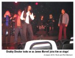 Chubby Checker and James Marvell do a song