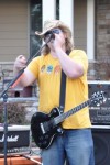 Jason at a block party