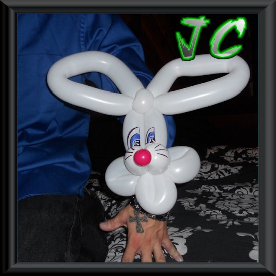 Easter Bunny Balloon Bracelets!