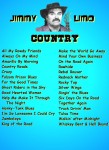 JIMMY LIMO- COUNTRY SONGLIST